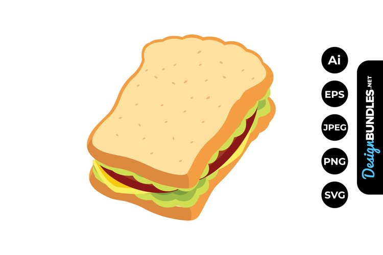 Sandwich Illustration Image 18