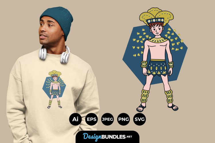 Male at the Carnival for T-Shirt Design example image 1