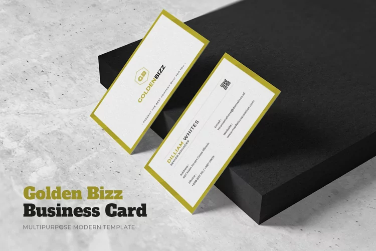 Golden Bizz Business Card