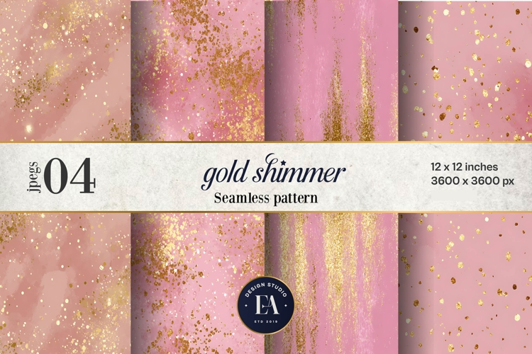 Gold Sparkle Background Image 18