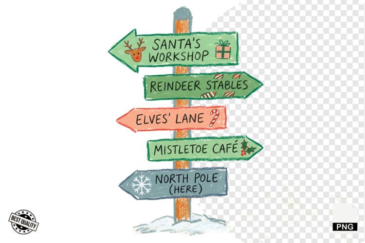 Christmas Signspot Clipart example image 1