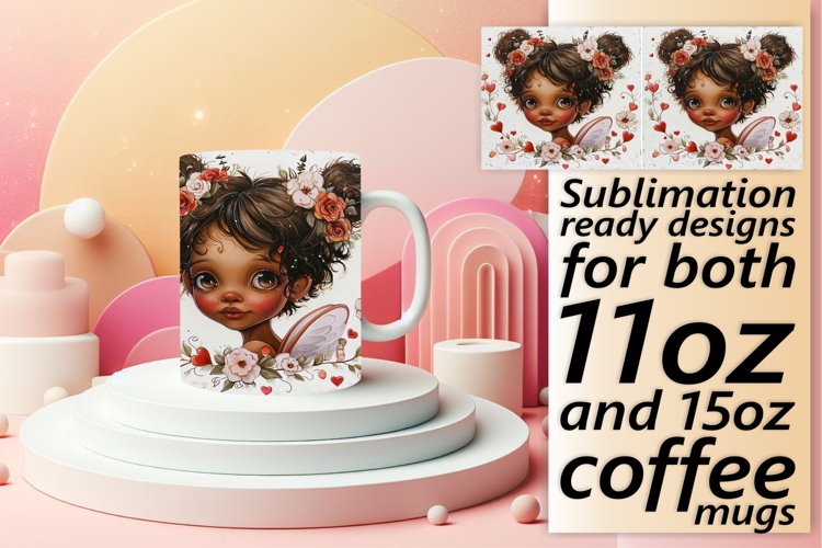 Captivating Valentine's Mug Sublimation example image 1
