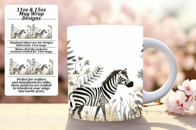 Whimsical Wildlife Delights on Mugs