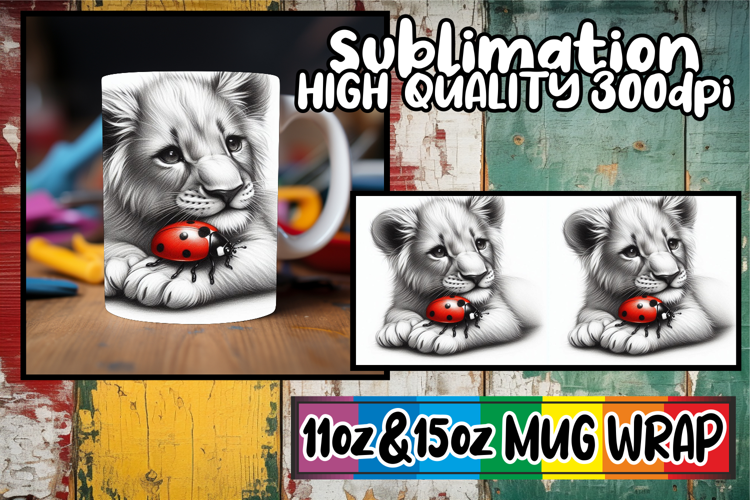 Magical moments 11oz 15oz sublimation wrap, Cute Animals