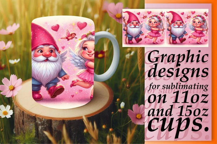 Gnomes Celebrating Love on Drinkware