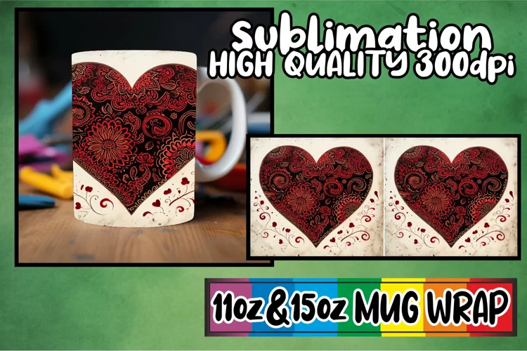 Love-Inspired Mug Art - Valentines Day