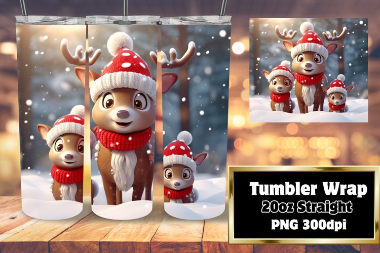 Christmas Tumbler Wrap Image 8