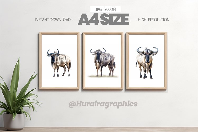 Animal Wall Art - 03 Variations example image 1
