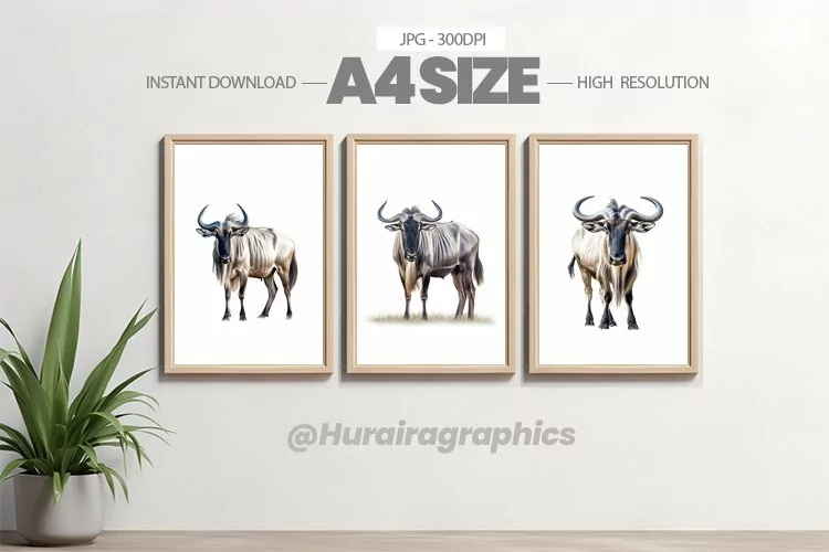 Animal Wall Art - 03 Variations