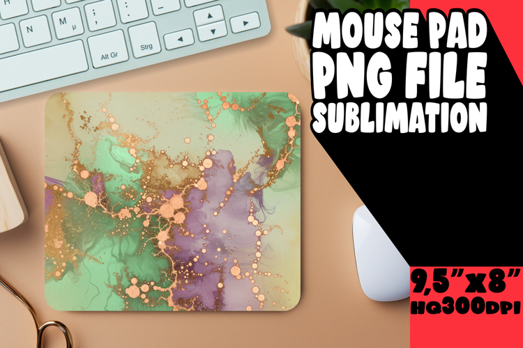 CHEERFUL MOUSE PAD SUBLIMATION INSPIRATION, Abstract Pattern