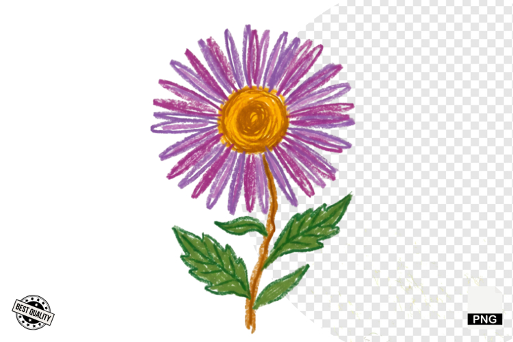 Wildflowers Clipart Image 8