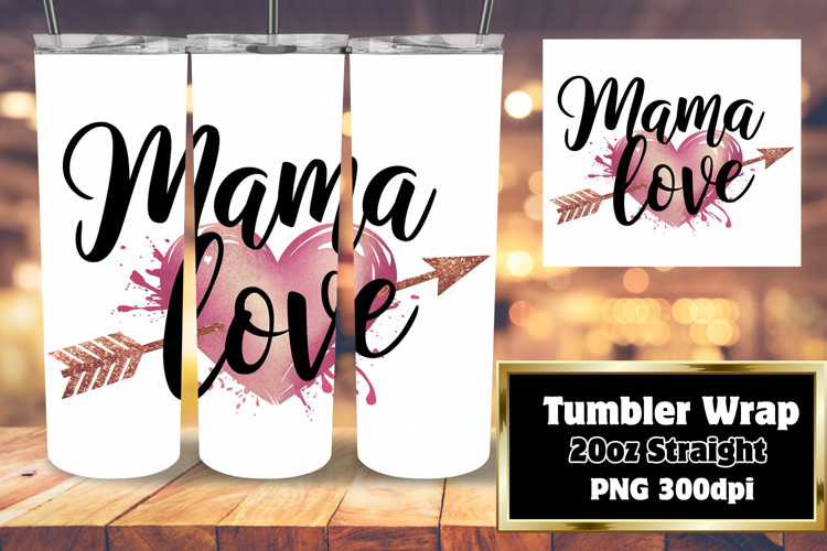 CUSTOM 20oz Tumbler Template for Gifts , Mothers Day