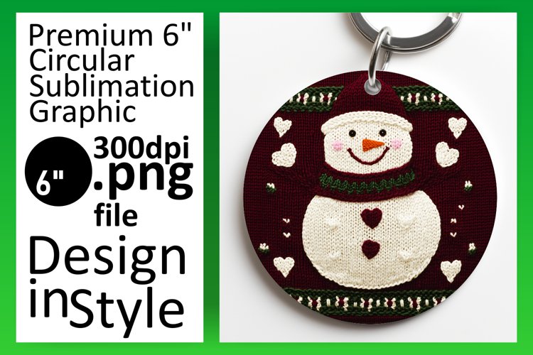 Cute Snowman Clipart Image 6