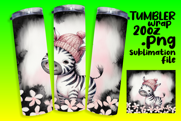 BEAUTIFUL 20oz Tumbler Artwork , Animals example image 1
