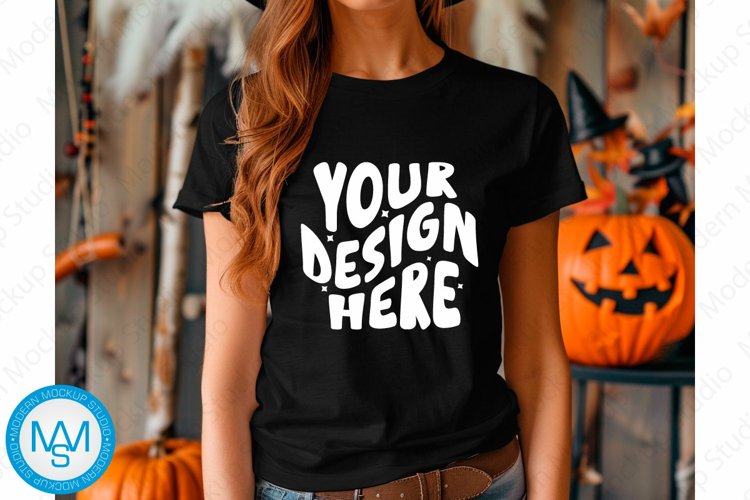 White Tshirt Mockup Image 20