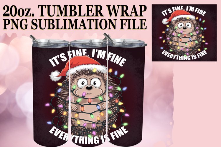 Christmas Tumbler Wrap Image 14