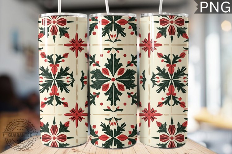 Christmas Tumbler Wrap