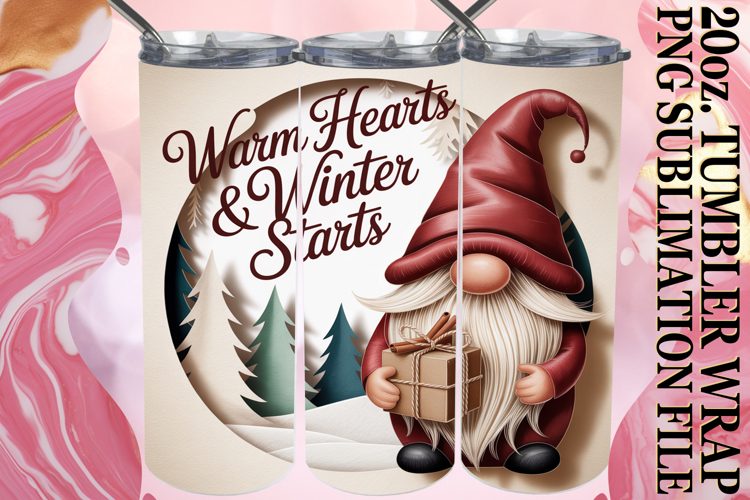 Christmas Tumbler Wrap Image 13