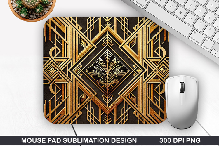 Vintage Mouse Pad Sublimation PNG Design - Mouse Pad PNG