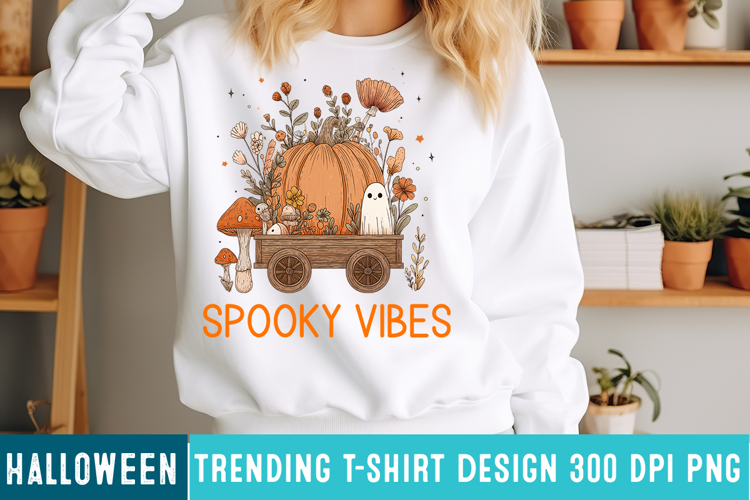 Spooky Vibes Sublimation Design,Spooky Vibes PNG
