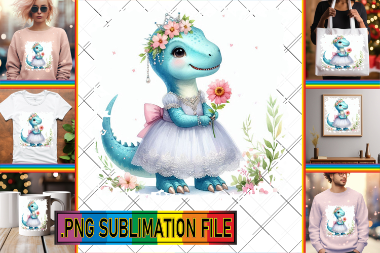Sweet PNG Designs for TSHIRTS, Dino