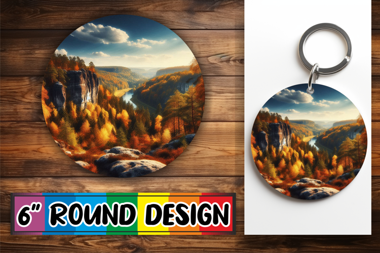 Enchanted Round Ornaments Magic, Autumn