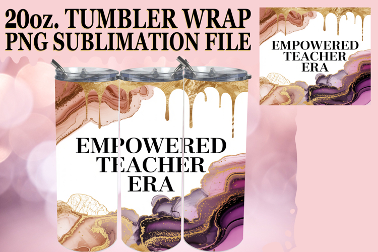 Teacher Tumbler Wrap Image 13