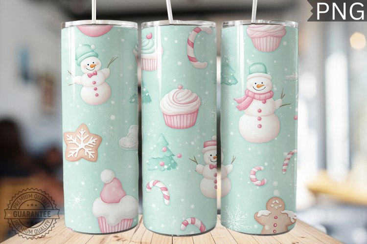 Christmas Tumbler Wrap Image 7
