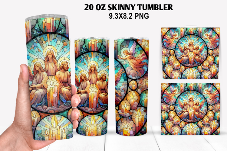 Valentine Skinny Tumbler 20oz Wrap Design, Valentine Tumbler
