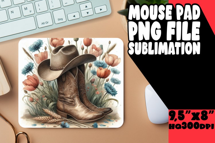 BRIGHT MOUSE MAT ARTISTIC IDEAS, Western