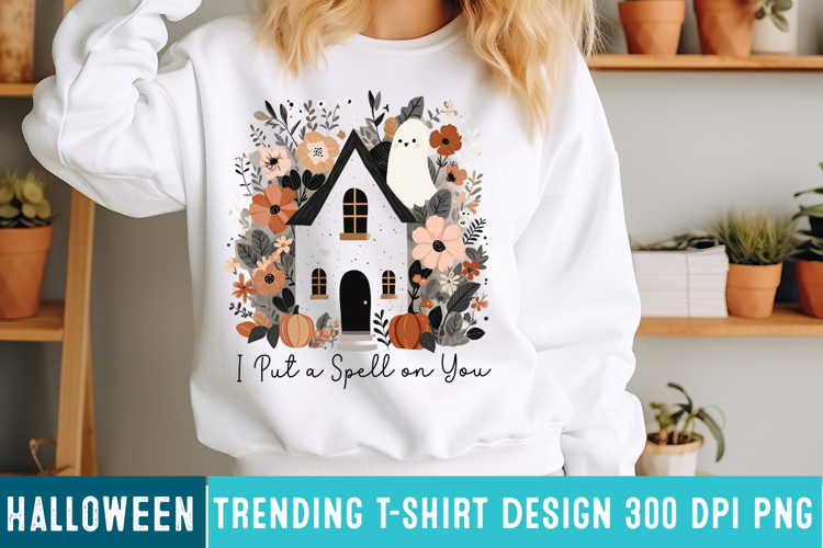 I Put a Spell on You Sublimation Design,Halloween png