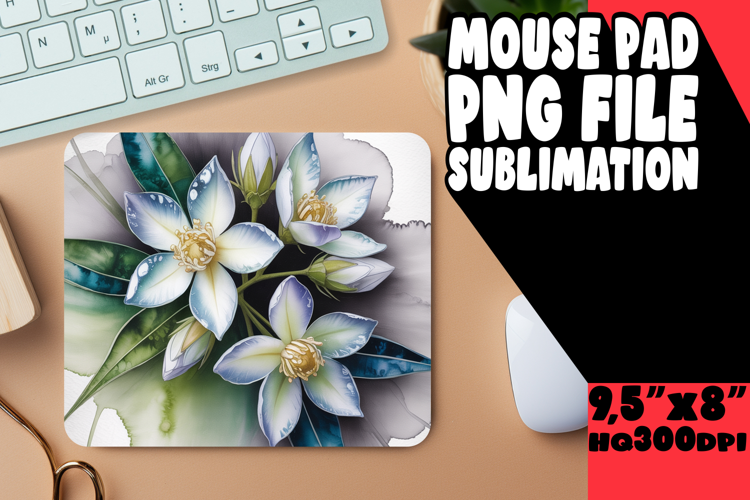 UNIQUE MOUSE MAT INSPIRATIONAL MAGIC, Flowers