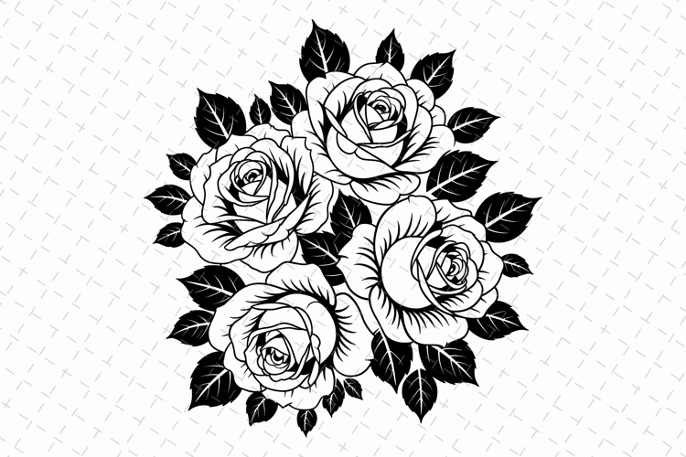 Rose Silhouette Image 10