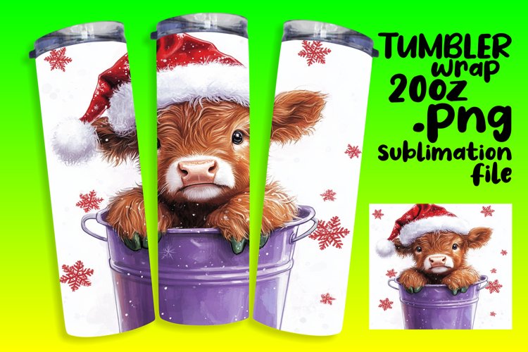 Christmas Tumbler Wrap Image 10