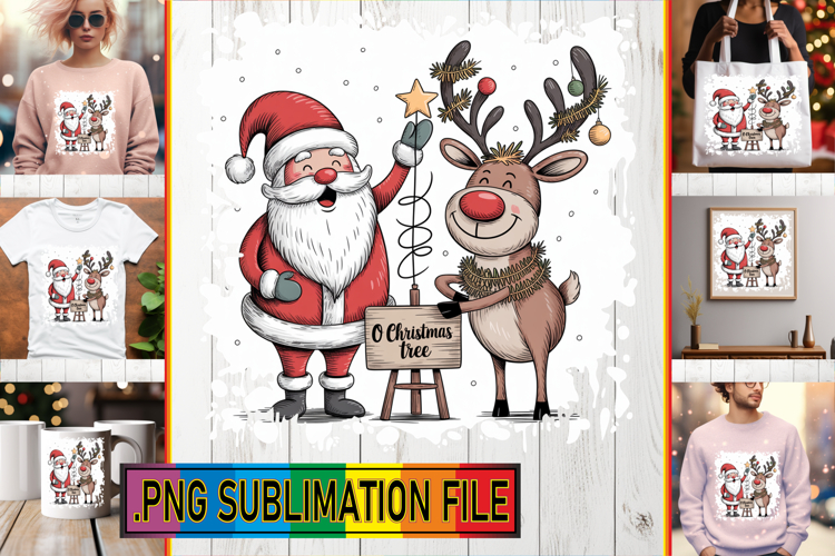 LUMINOUS TSHIRT Ideas PNG, Funny Santa