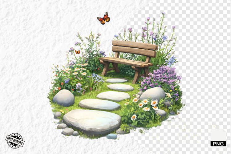 Summer Path Clipart