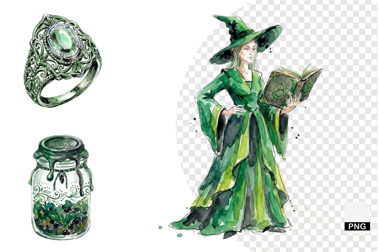 Witch Illustration Image 21