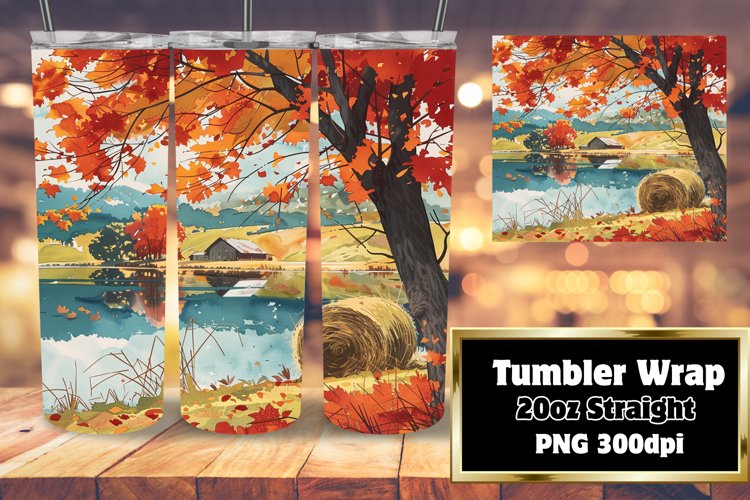 Fall Tumbler Wrap Image 16