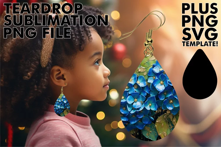 Print Perfection: Teardrop Earring Charm