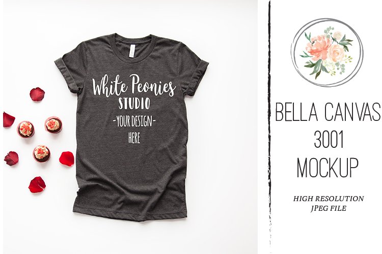 White Tshirt Mockup Image 16