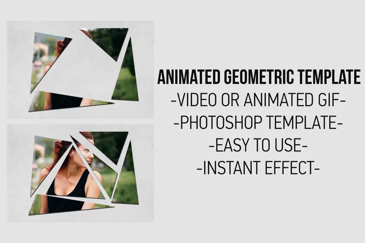 Animated Geometrtic Template