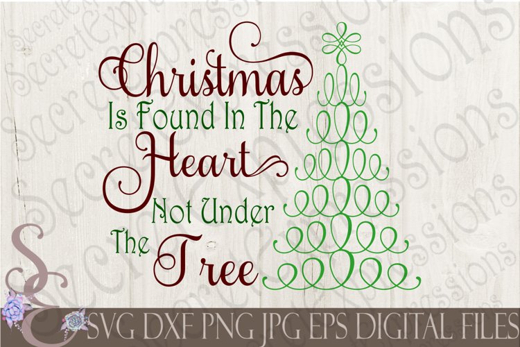 Christmas Heart Svg Image 9