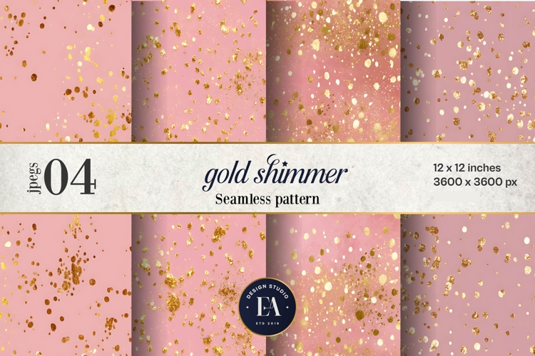 Gold Sparkle Background Image 15