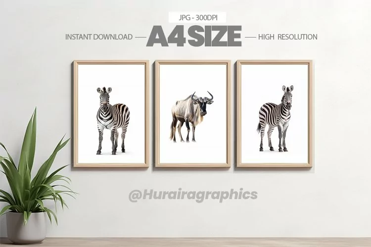 Animal Wall Art - 03 Variations
