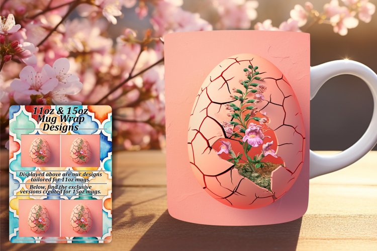 Springtime Surprise Mug Sublimation - 11oz 15oz