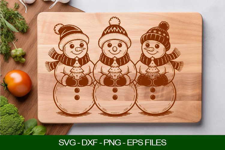 Christmas Snowman Svg Image 24