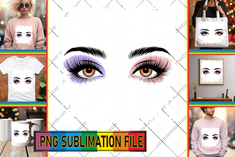 Charming TSHIRT Ideas PNG, Woman Eyes