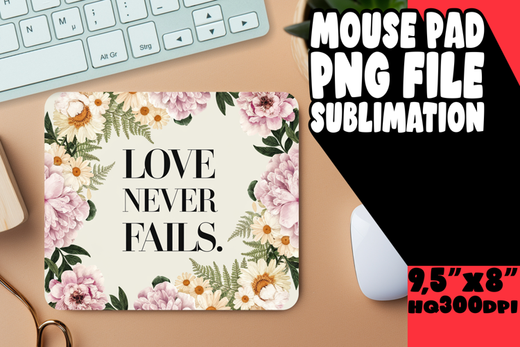 ENCHANTED MOUSE PAD FUN SUBLIMATION, Religious
