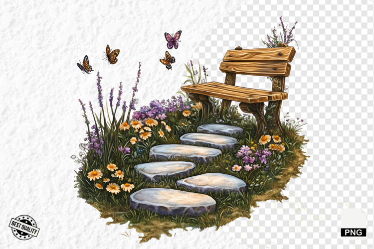 Summer Path Clipart