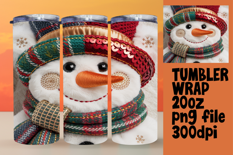 Christmas Tumbler Wrap Image 11